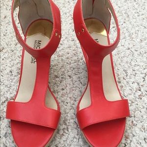 Michael Kors Sz 7.5 espadrilles wedges